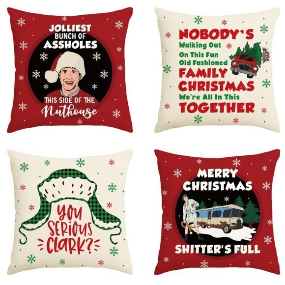 Other - Griswold Christmas Vacation Gifts, 18x18 Christmas Vacation Throw Pillow Covers,